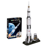 QUEBRA CABEÇA 3D PUZZLE APOLLO 11 SATURN V REVELL KIT PARA MONTAR 136 PEÇAS REV 00250